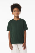 BELLA+CANVAS Youth 6-Ounce Heavyweight Tee BC3010Y - Forest - front