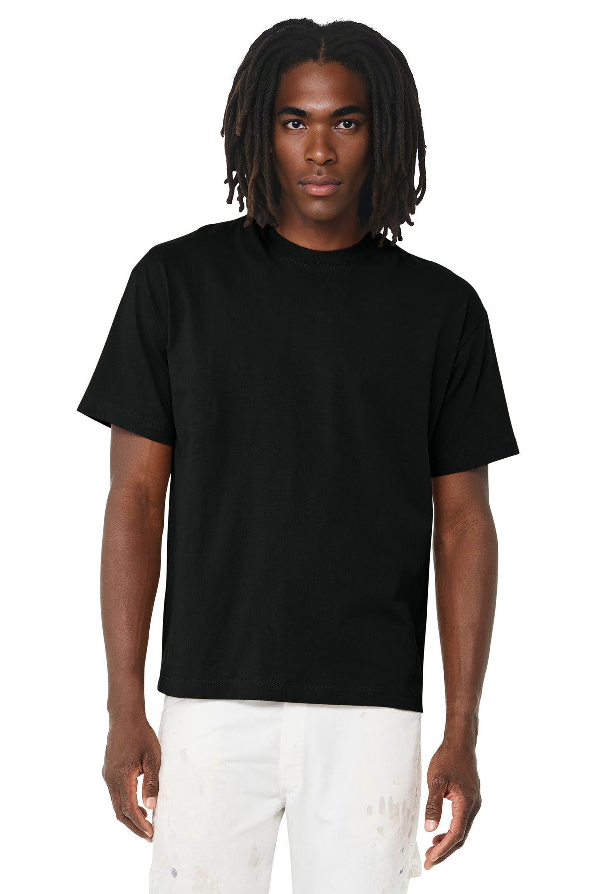 BELLA+CANVAS Unisex 6-Ounce Heavyweight Tee BC3010 - Black - front