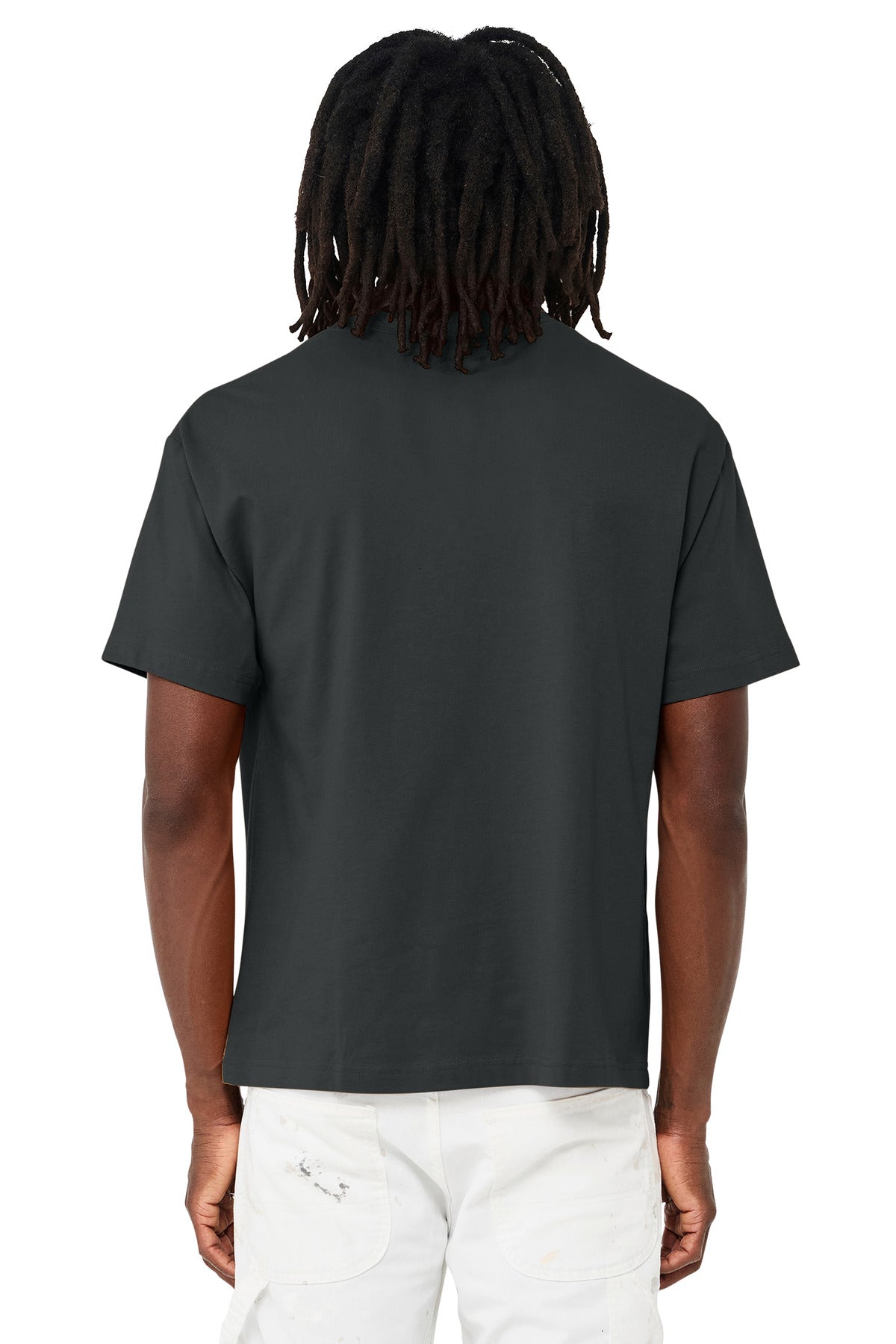 BELLA+CANVAS Unisex 6-Ounce Heavyweight Tee BC3010 - Dark Grey - back