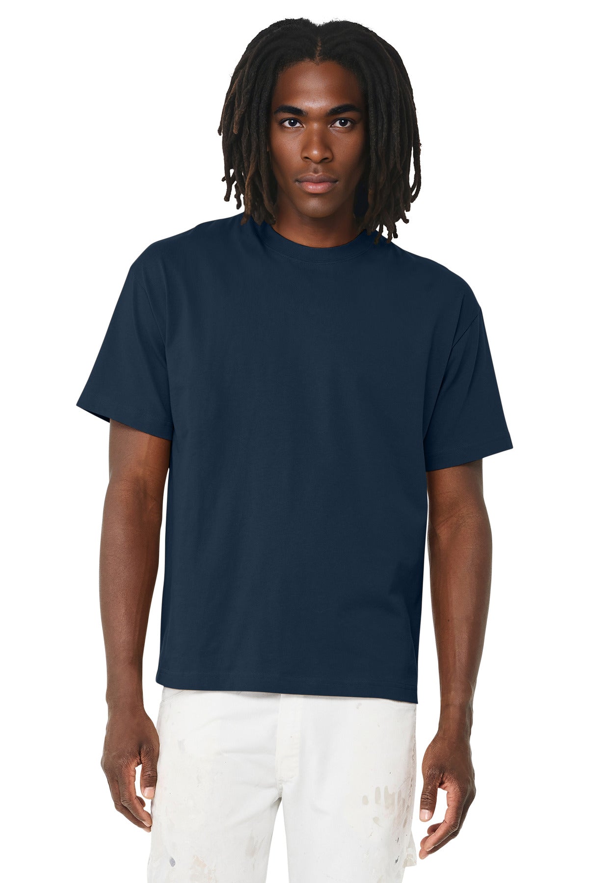 BELLA+CANVAS Unisex 6-Ounce Heavyweight Tee BC3010 - Navy - front