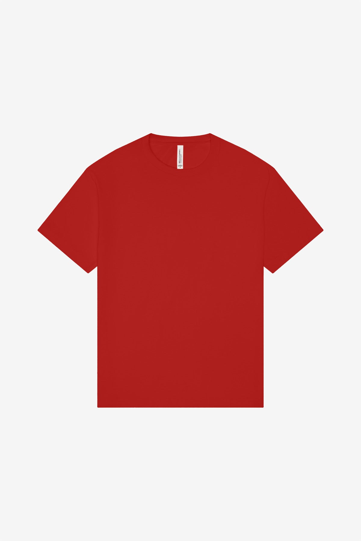 BELLA+CANVAS Unisex 6-Ounce Heavyweight Tee BC3010 - Red - front