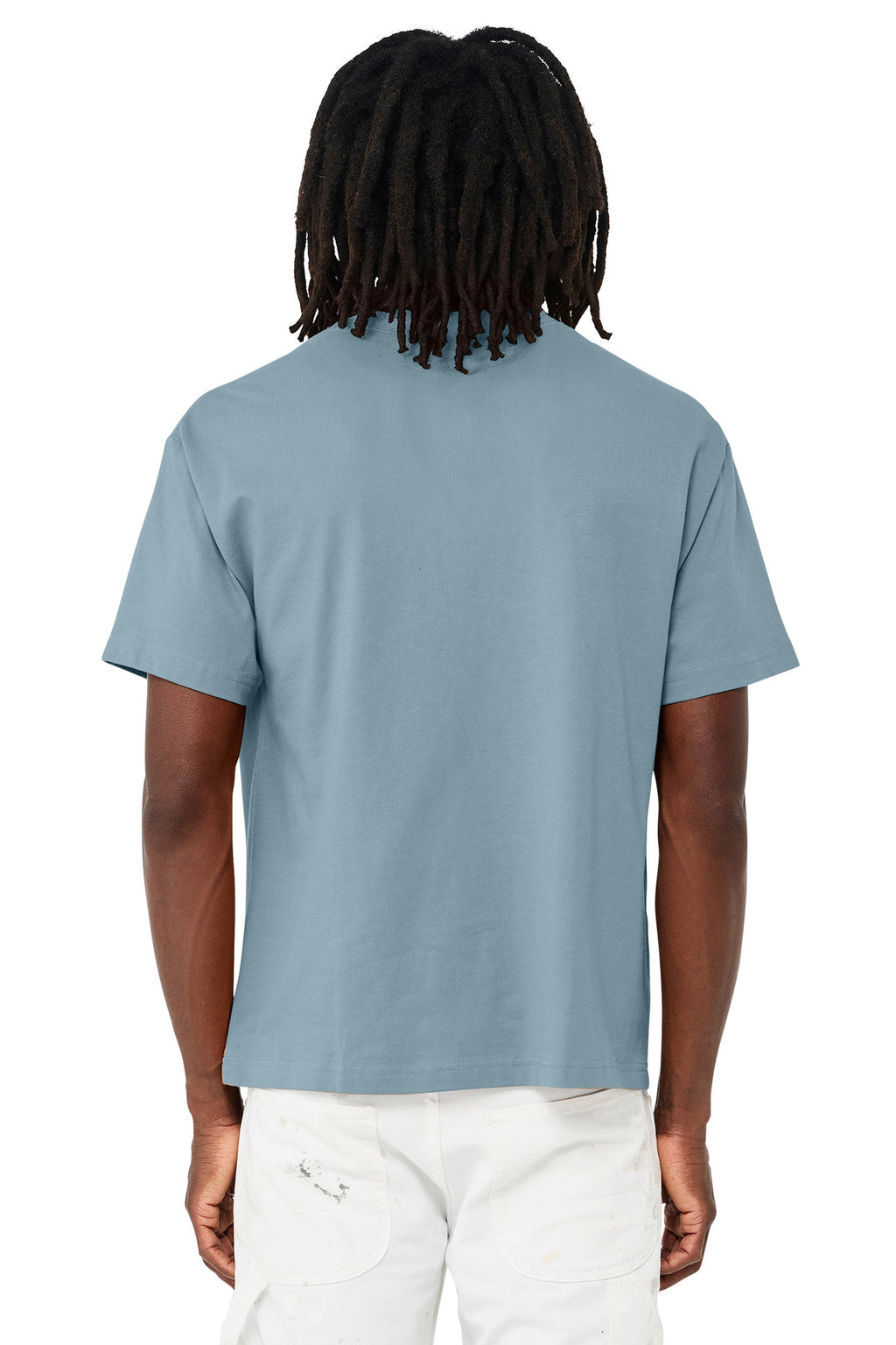 BELLA+CANVAS Unisex 6-Ounce Heavyweight Tee BC3010 - Vintage Denim - back