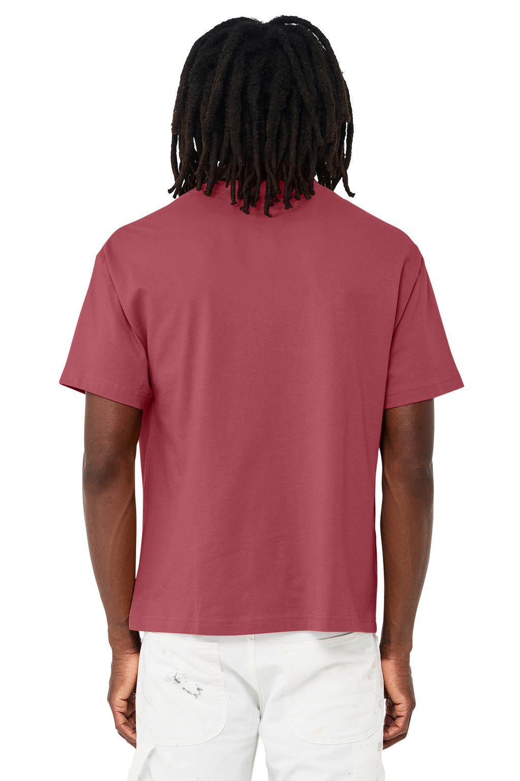 BELLA+CANVAS Unisex 6-Ounce Heavyweight Tee BC3010 - Vintage Red - back