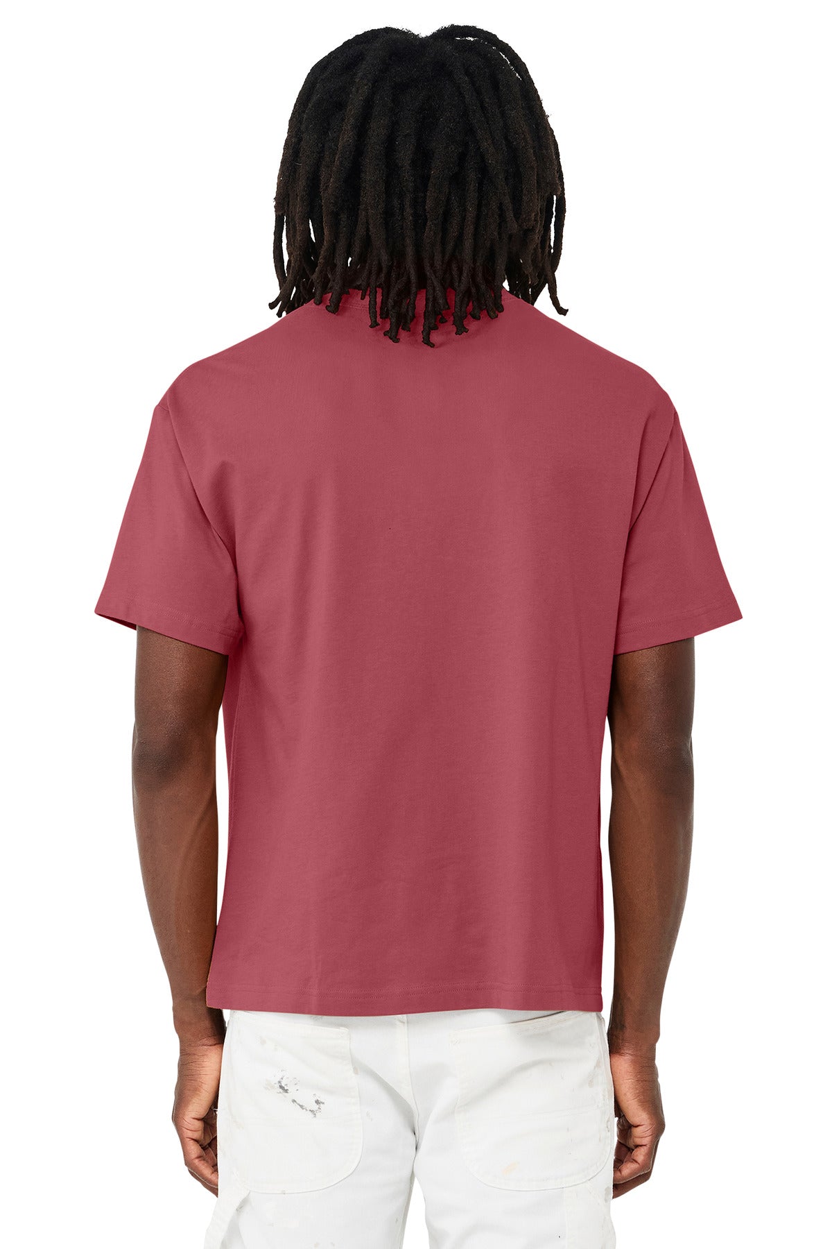 BELLA+CANVAS Unisex 6-Ounce Heavyweight Tee BC3010 - Vintage Red - back
