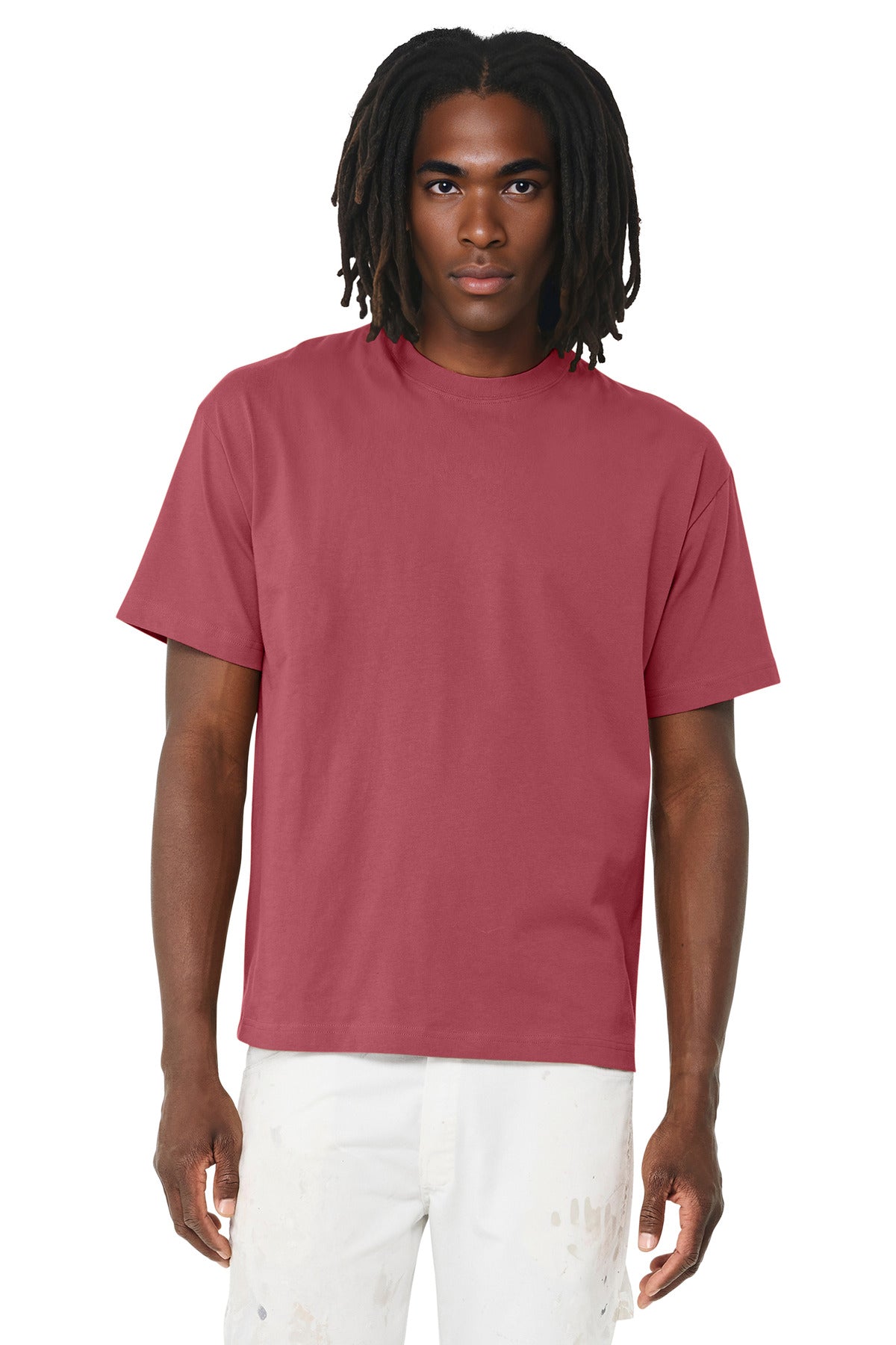 BELLA+CANVAS Unisex 6-Ounce Heavyweight Tee BC3010 - Vintage Red - front