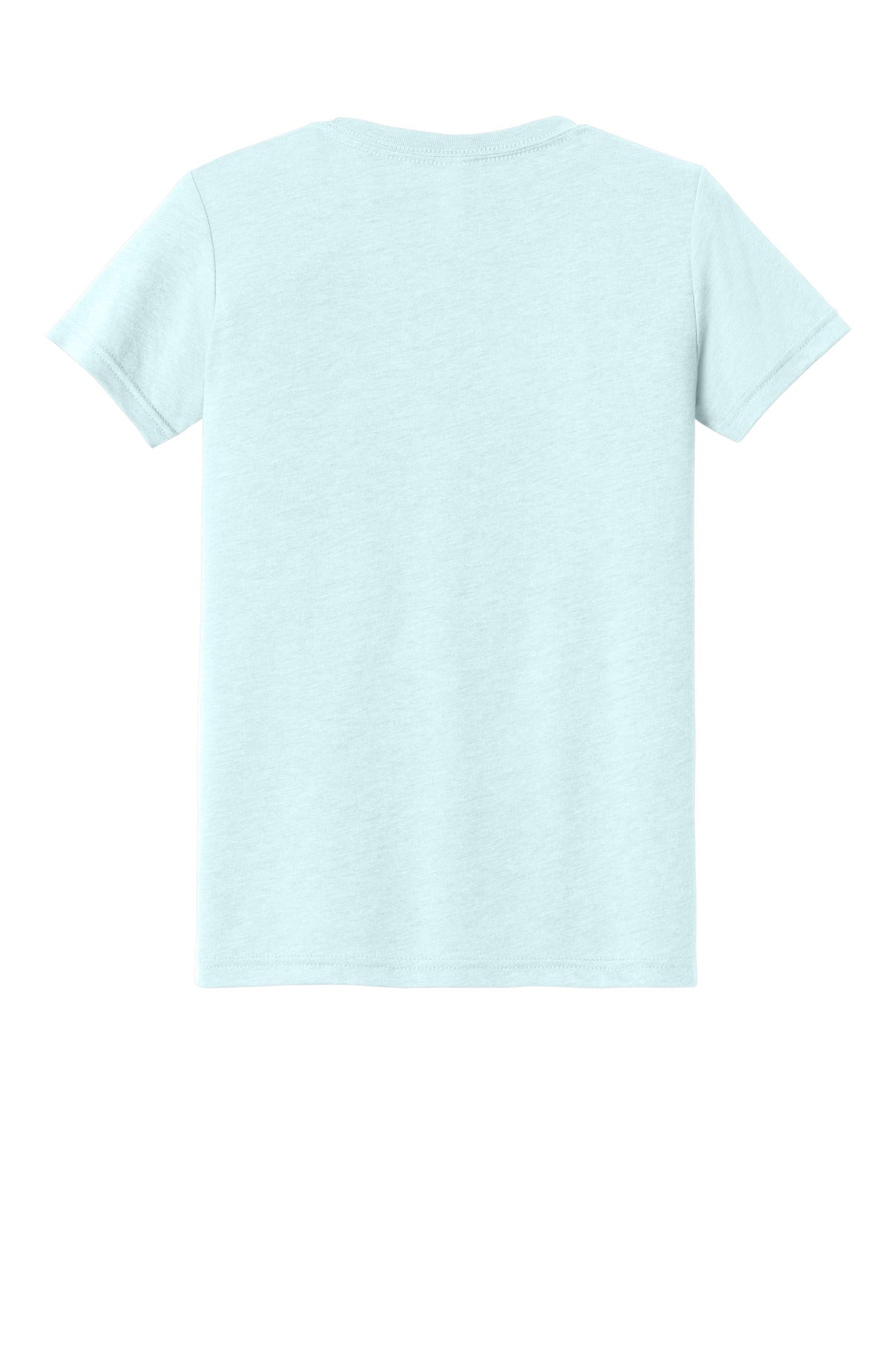 BELLA+CANVAS Youth Triblend Short Sleeve Tee. BC3413Y - Ice Blue Triblend - back
