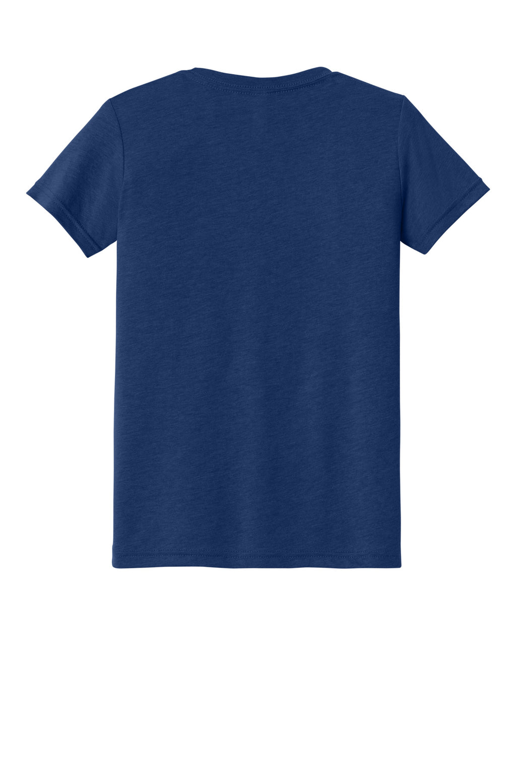 BELLA+CANVAS Youth Triblend Short Sleeve Tee. BC3413Y - Navy Triblend - back