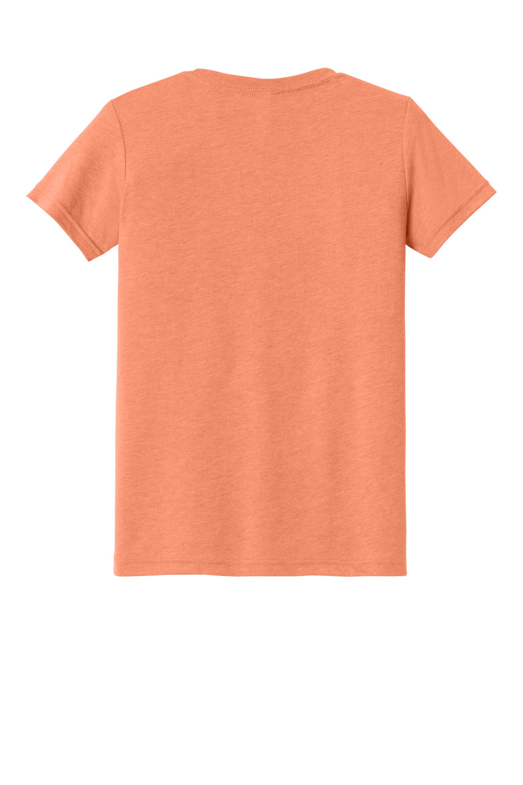 BELLA+CANVAS Youth Triblend Short Sleeve Tee. BC3413Y - Orange Triblend - back