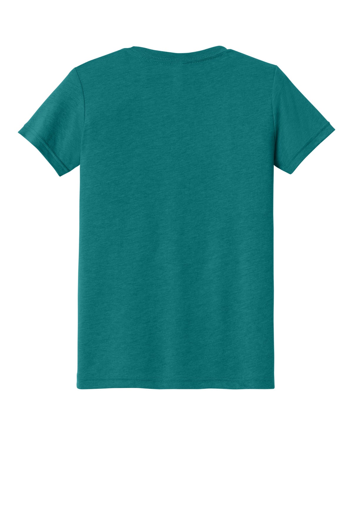 BELLA+CANVAS Youth Triblend Short Sleeve Tee. BC3413Y - Teal Triblend - back