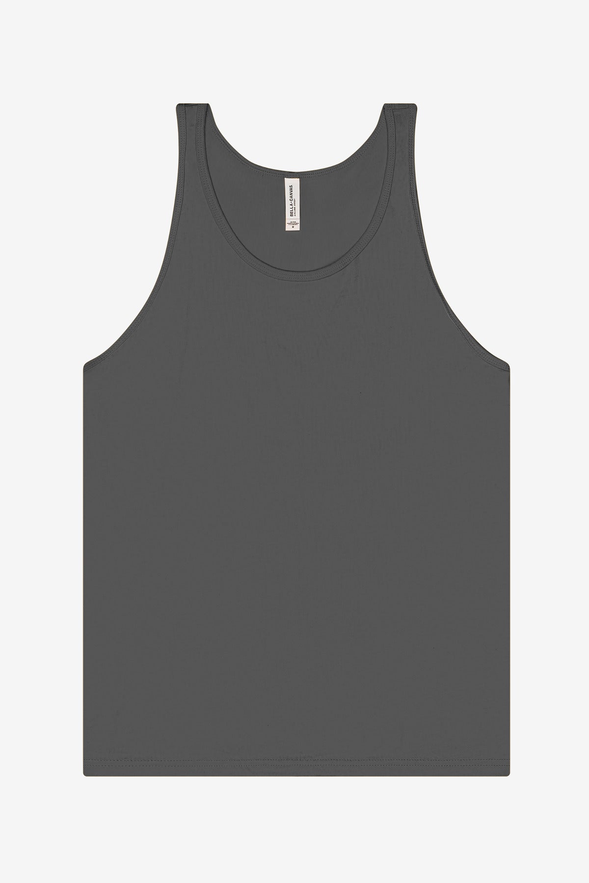 BELLA+CANVAS Unisex Jersey Tank. BC3480 - Asphalt - front
