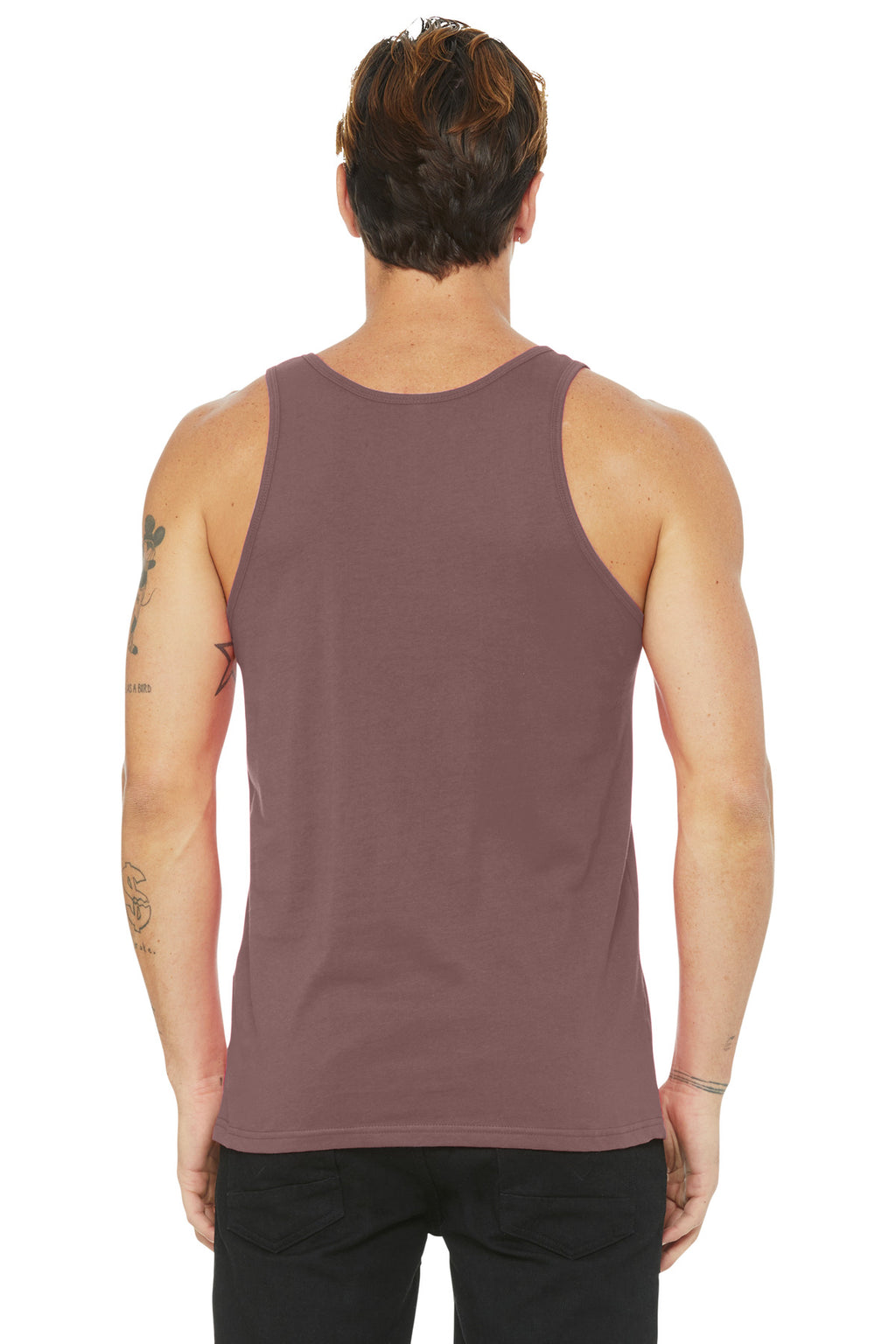 BELLA+CANVAS Unisex Jersey Tank. BC3480 - Mauve - back