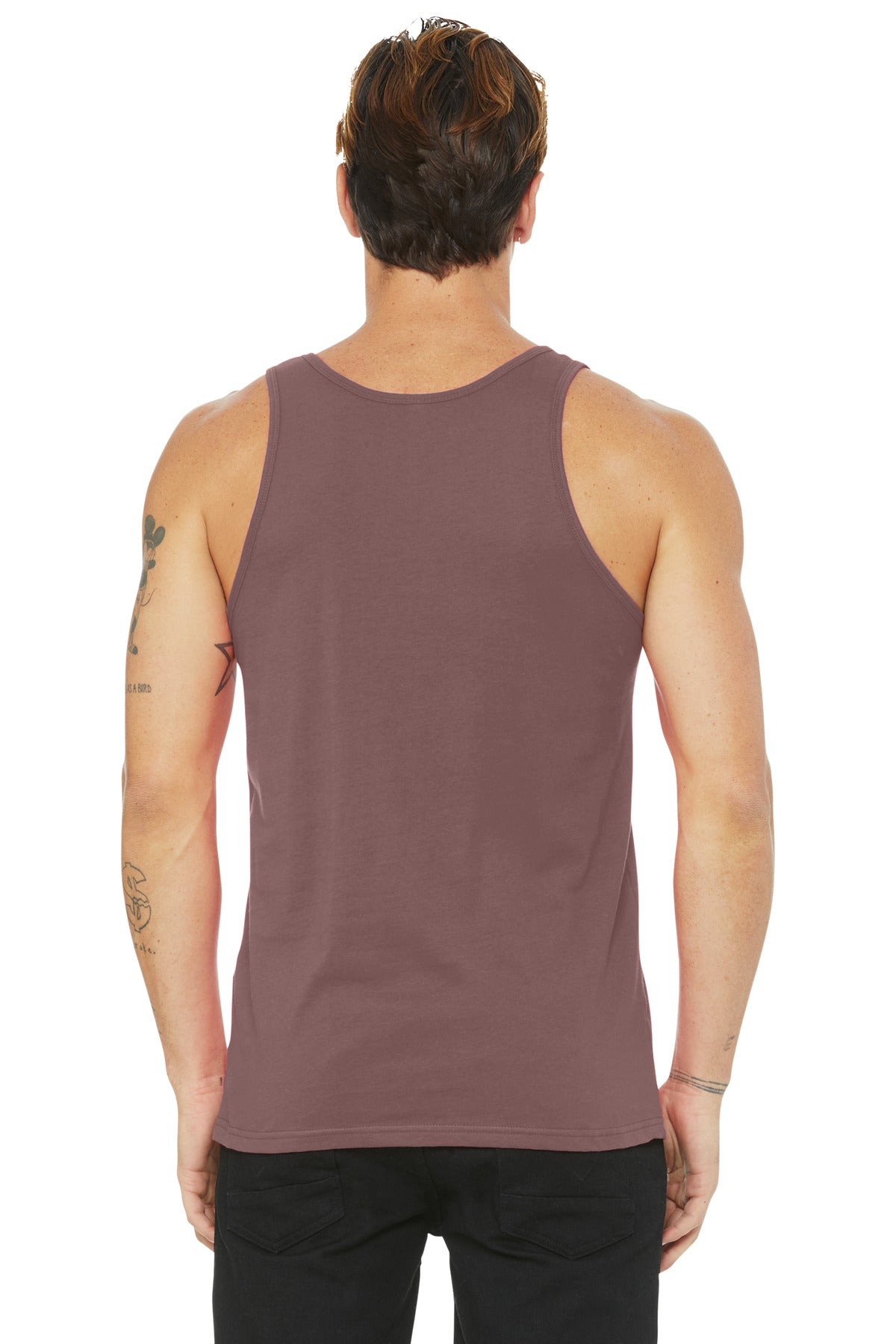 BELLA+CANVAS Unisex Jersey Tank. BC3480 - Mauve - back