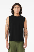 BELLA+CANVAS Unisex Jersey Muscle Tank BC3483 - Black - front