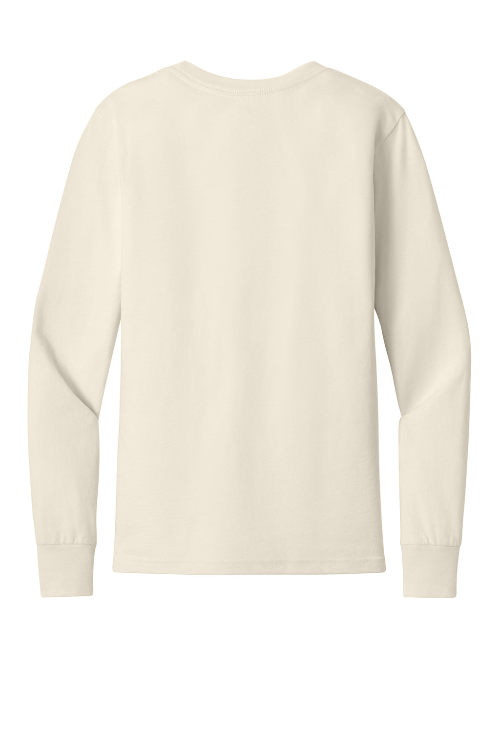 BELLA+CANVAS Youth Jersey Long Sleeve Tee BC3501Y - Natural - back