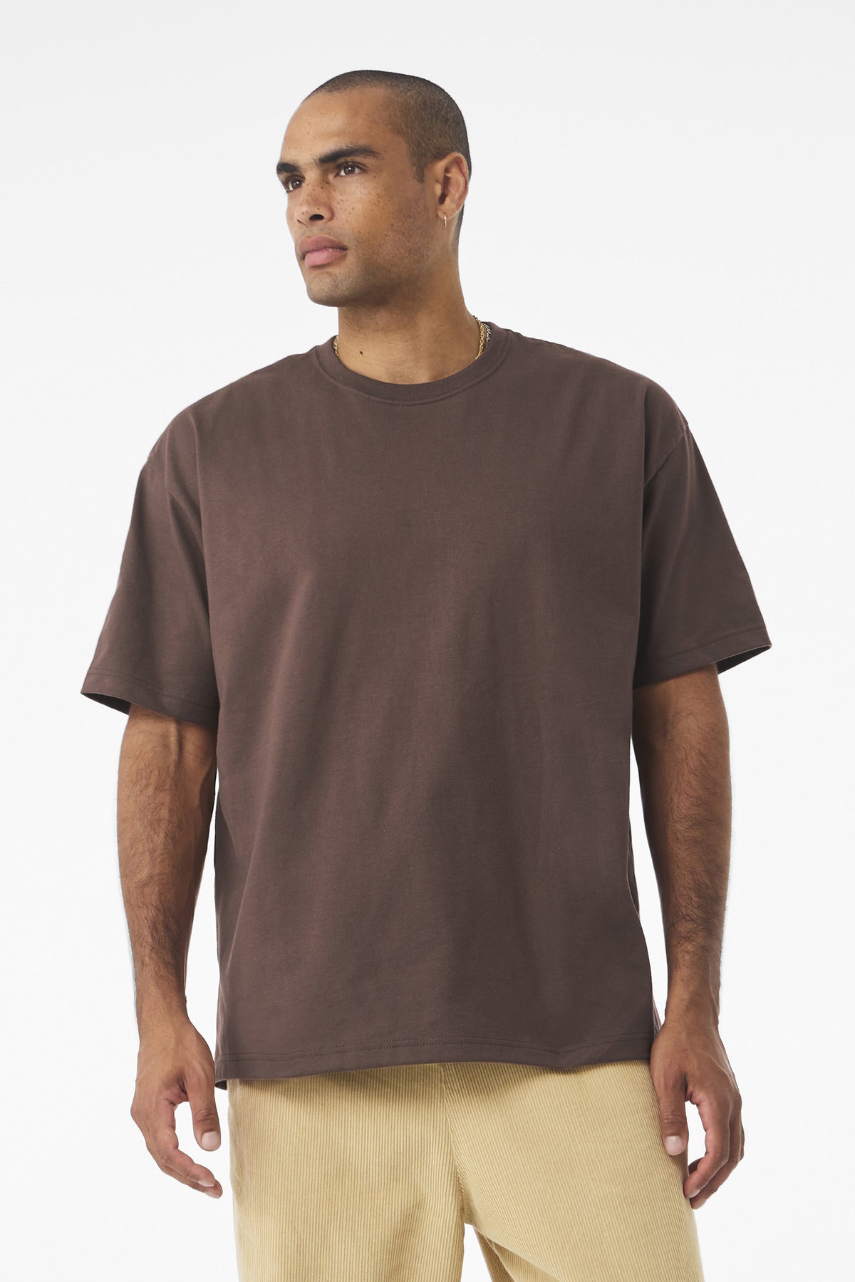 BELLA+CANVAS Unisex 7.5-Ounce Heavyweight Tee BC4610 - Cocoa - front