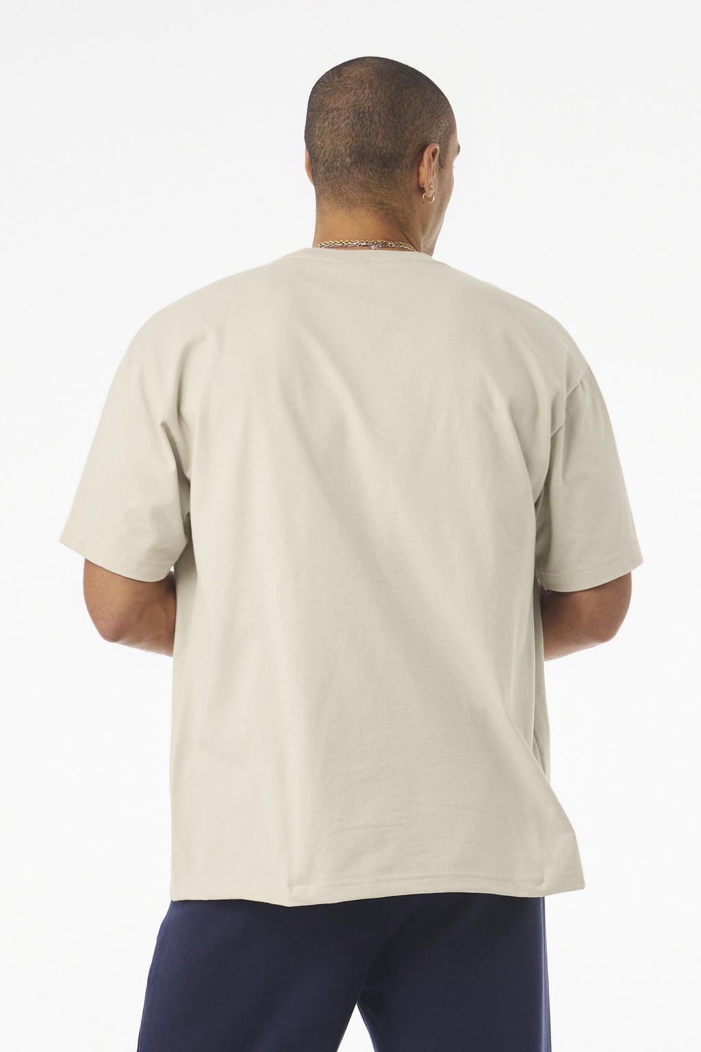 BELLA+CANVAS Unisex 7.5-Ounce Heavyweight Tee BC4610 - Dust - back
