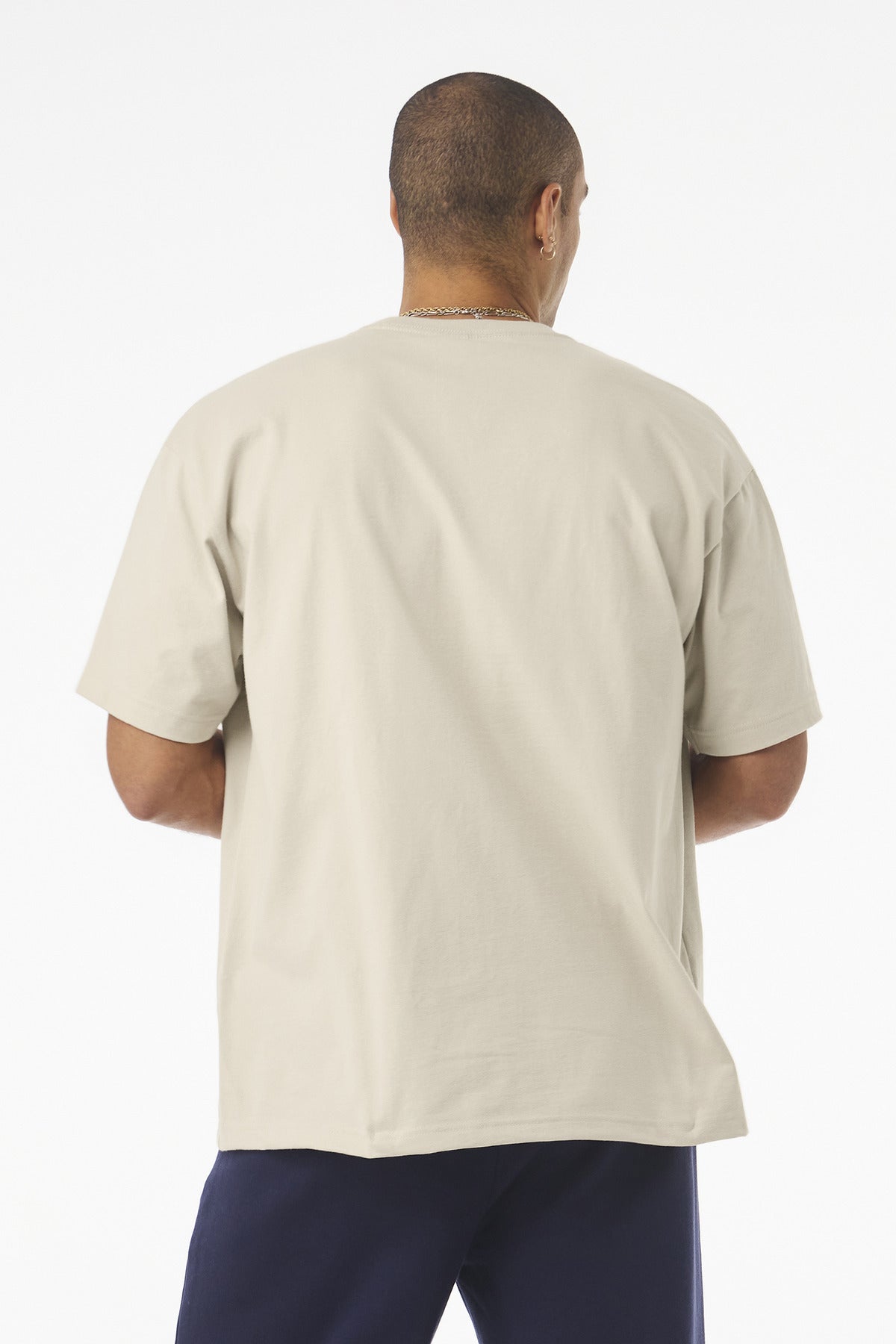 BELLA+CANVAS Unisex 7.5-Ounce Heavyweight Tee BC4610 - Dust - back