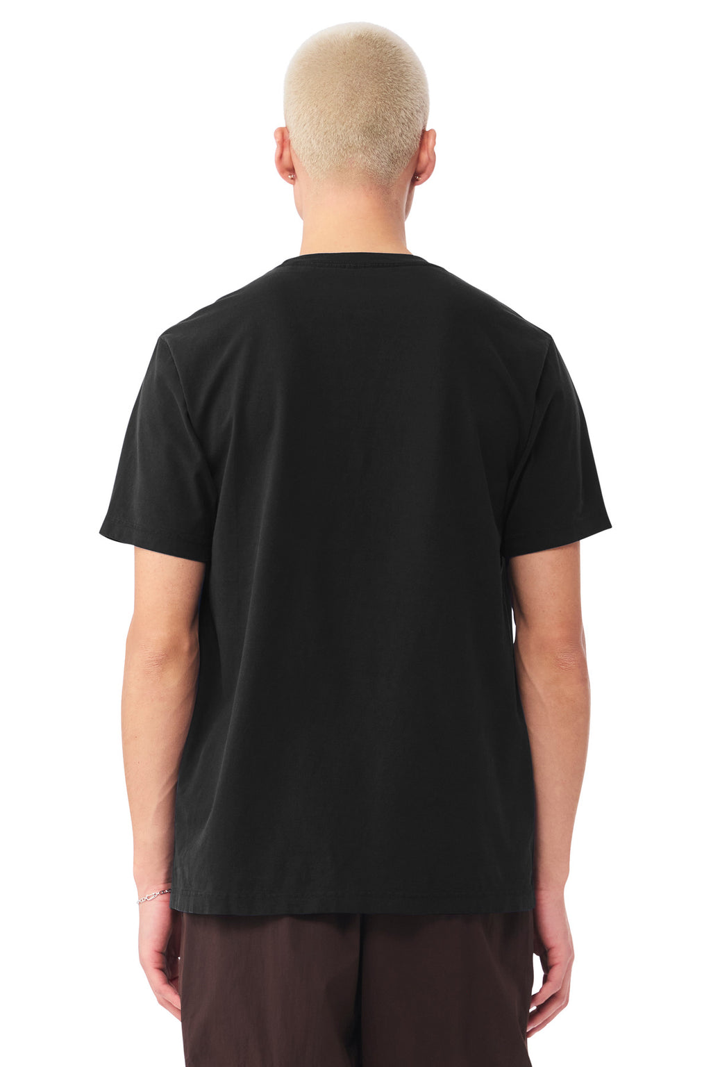 BELLA+CANVAS Unisex Heavyweight Garment-Dyed Tee BC4810GD - Black - back