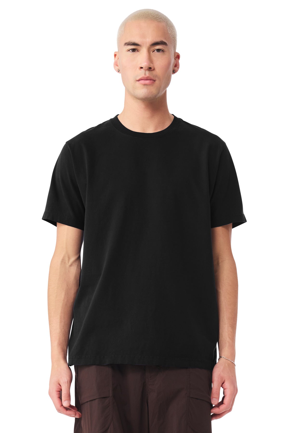 BELLA+CANVAS Unisex Heavyweight Garment-Dyed Tee BC4810GD - Black - front