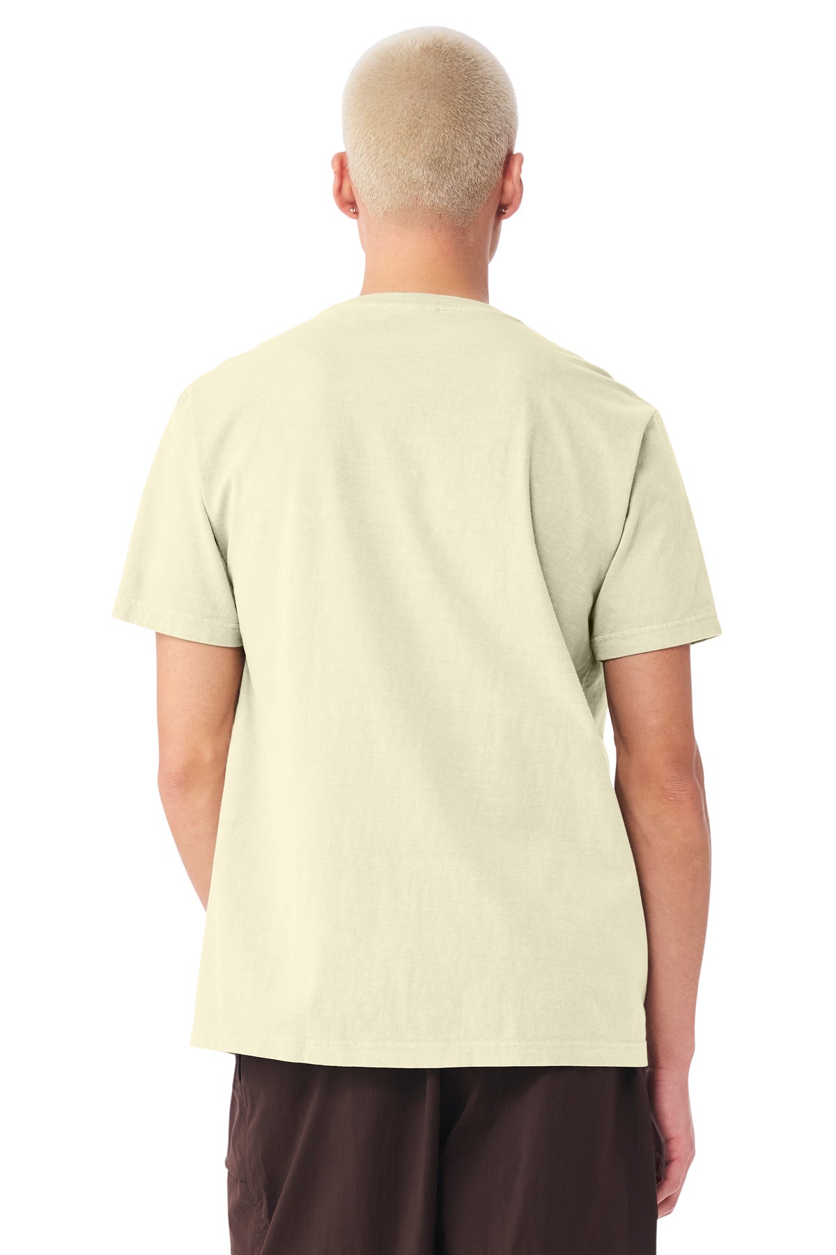 BELLA+CANVAS Unisex Heavyweight Garment-Dyed Tee BC4810GD - Buttermilk - back