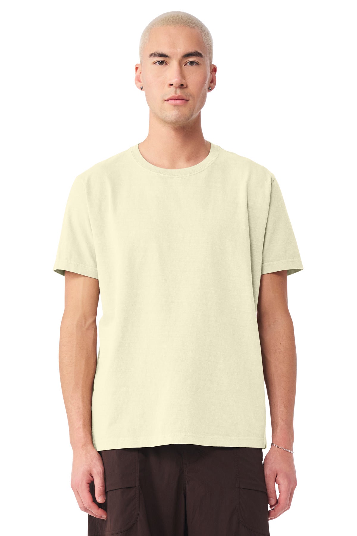 BELLA+CANVAS Unisex Heavyweight Garment-Dyed Tee BC4810GD - Buttermilk - front