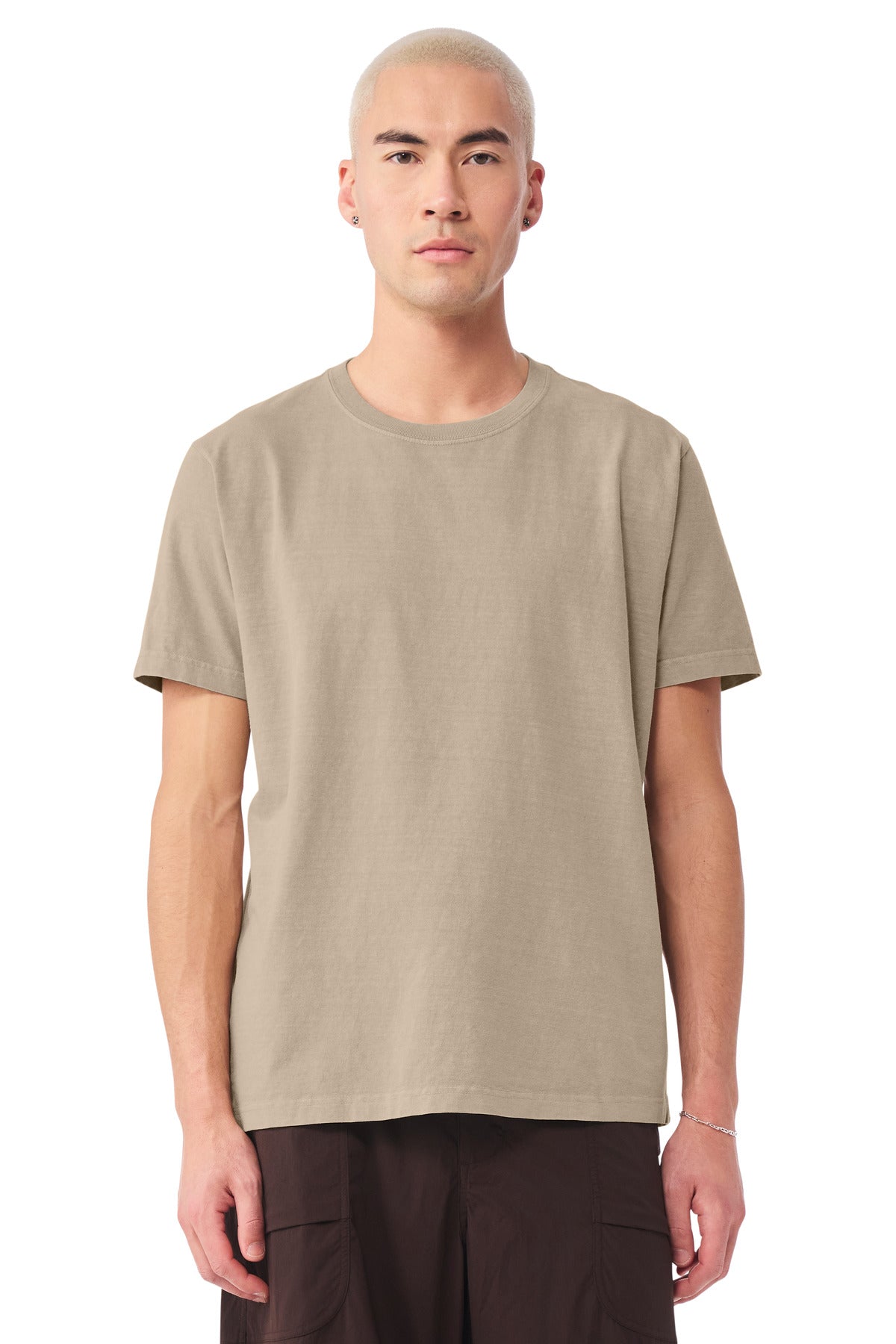 BELLA+CANVAS Unisex Heavyweight Garment-Dyed Tee BC4810GD - Khaki - front