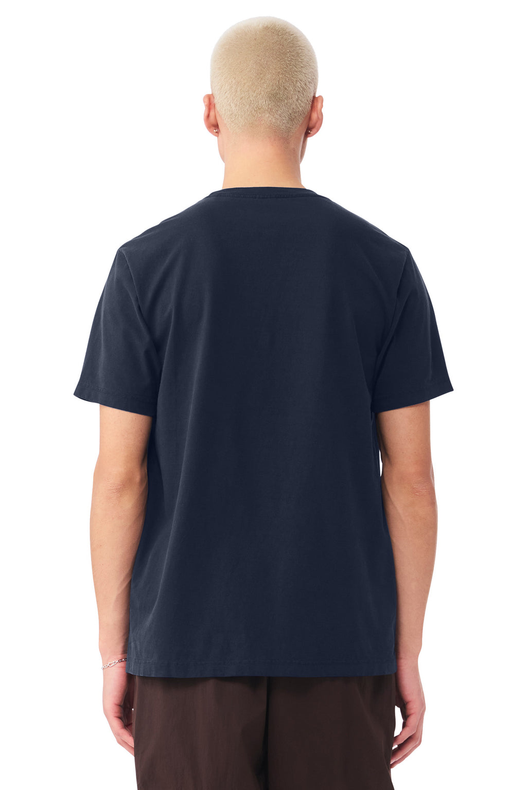 BELLA+CANVAS Unisex Heavyweight Garment-Dyed Tee BC4810GD - Navy - back