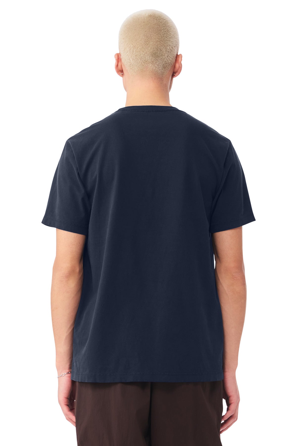 BELLA+CANVAS Unisex Heavyweight Garment-Dyed Tee BC4810GD - Navy - back