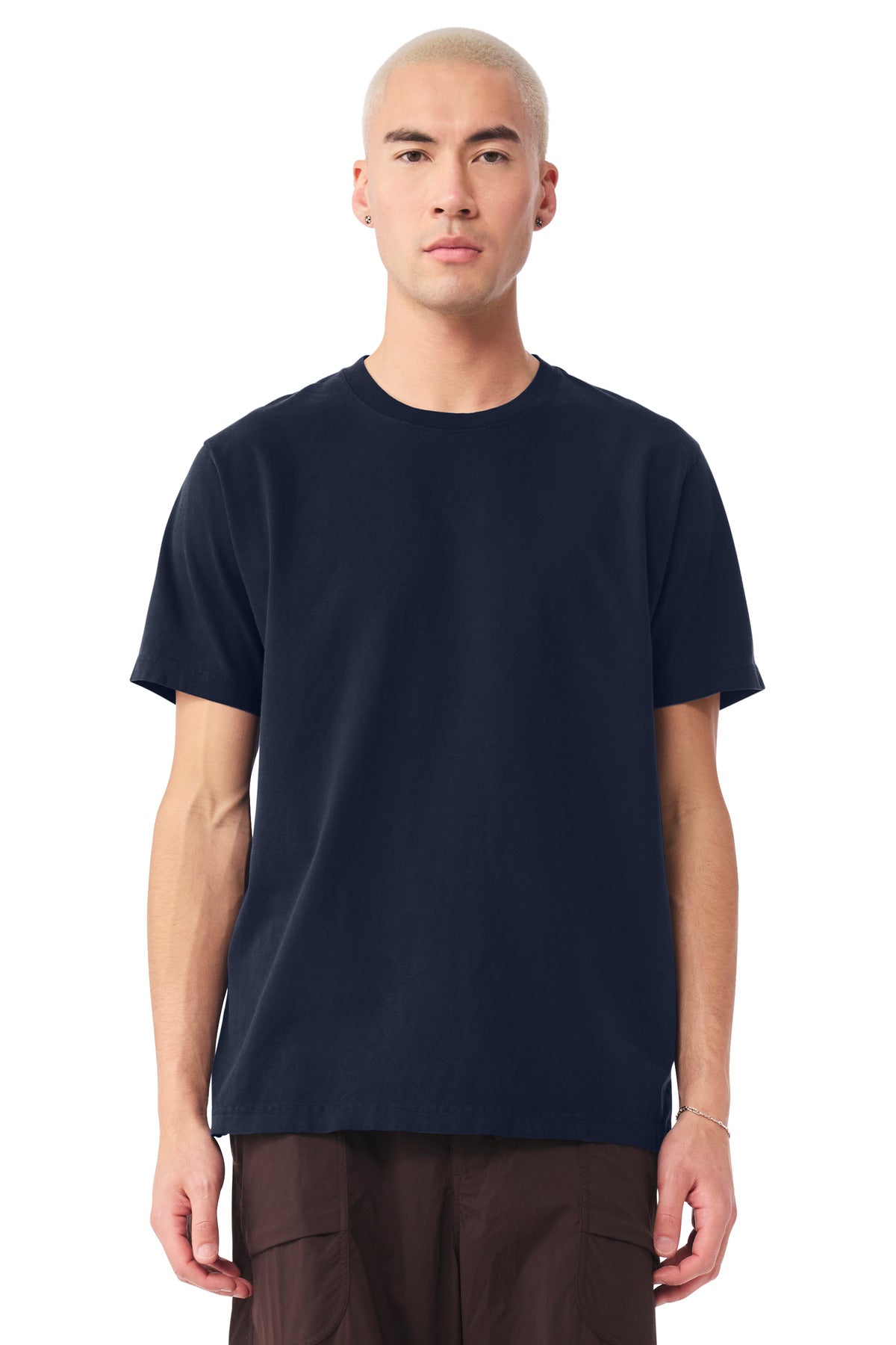 BELLA+CANVAS Unisex Heavyweight Garment-Dyed Tee BC4810GD - Navy - front