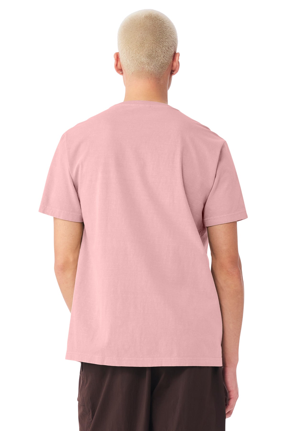 BELLA+CANVAS Unisex Heavyweight Garment-Dyed Tee BC4810GD - Pink - back