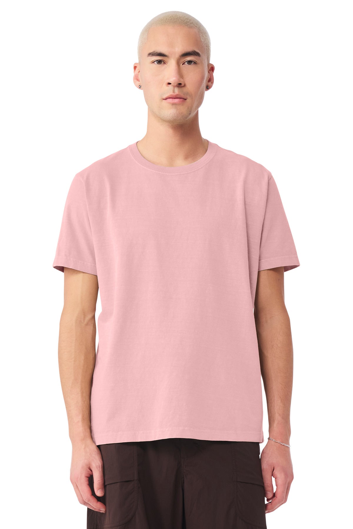 BELLA+CANVAS Unisex Heavyweight Garment-Dyed Tee BC4810GD - Pink - front