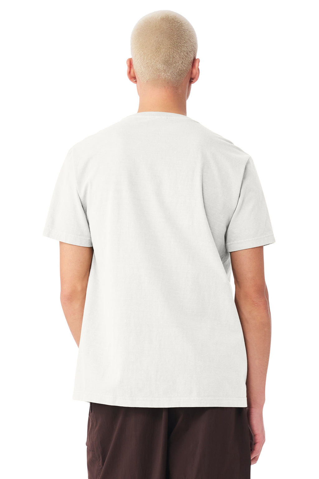 BELLA+CANVAS Unisex Heavyweight Garment-Dyed Tee BC4810GD - Vintage White - back
