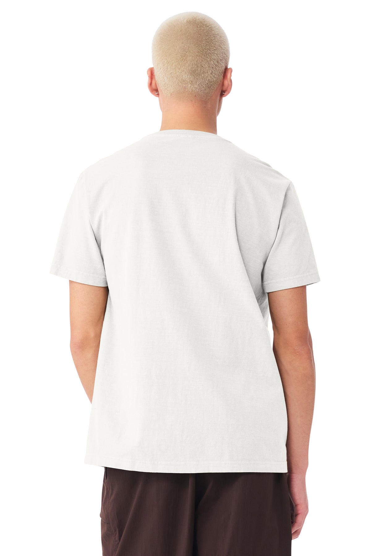 BELLA+CANVAS Unisex Heavyweight Garment-Dyed Tee BC4810GD - Vintage White - back