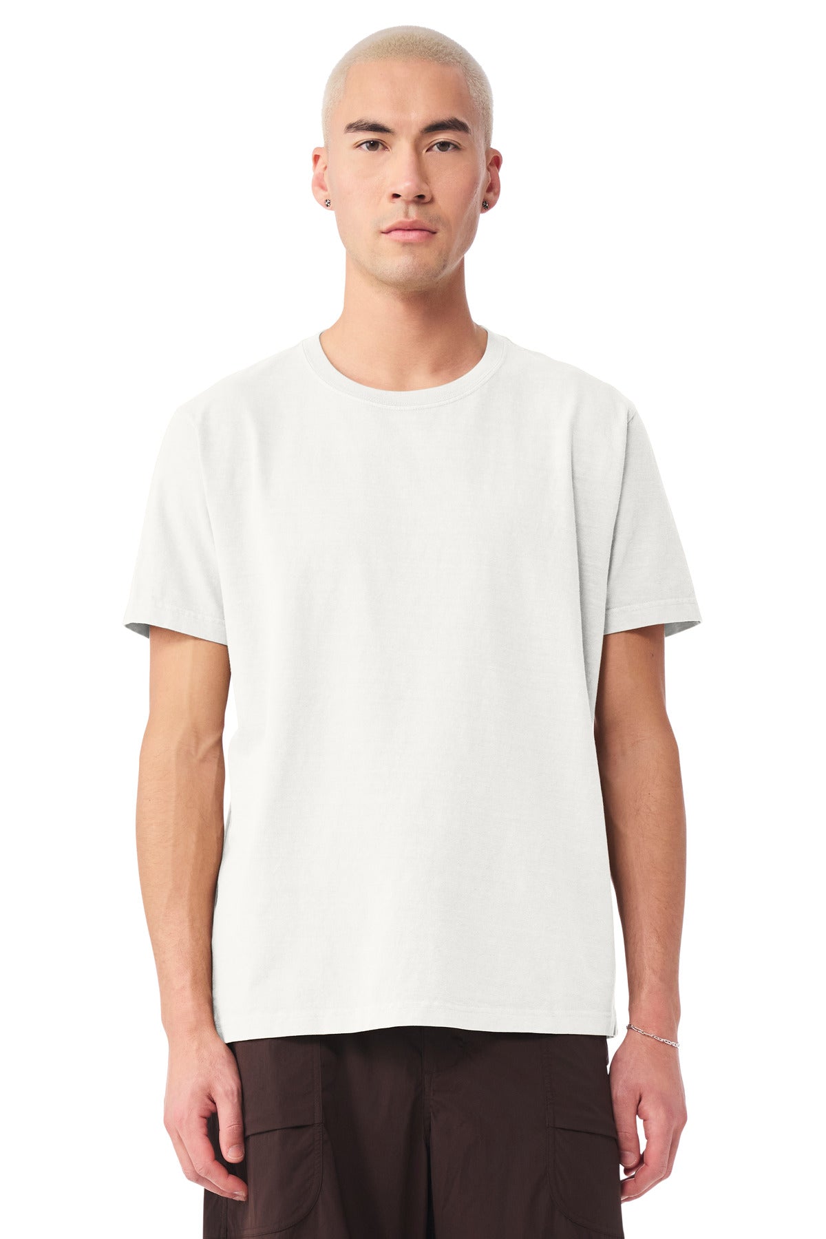 BELLA+CANVAS Unisex Heavyweight Garment-Dyed Tee BC4810GD - Vintage White - front