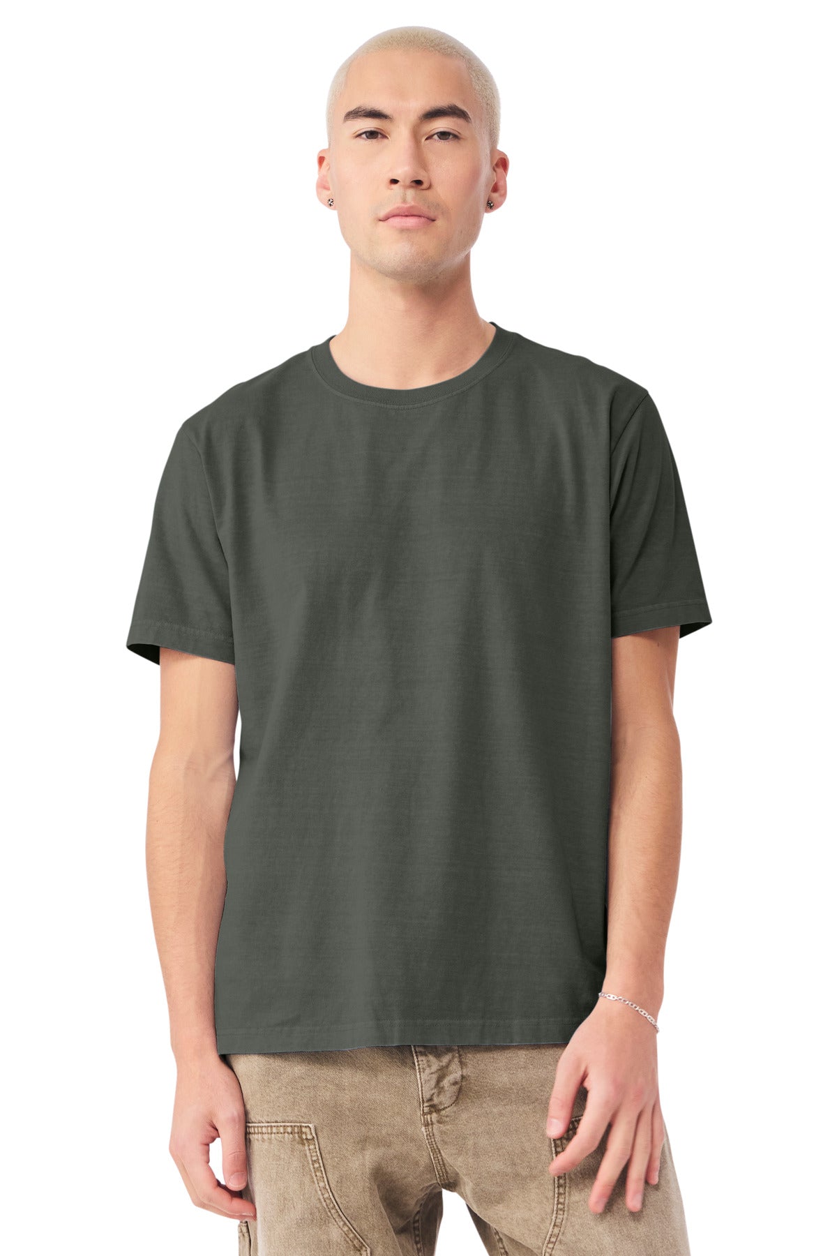 BELLA+CANVAS Unisex Heavyweight Garment-Dyed Tee BC4810GD - Washed Charcoal - front
