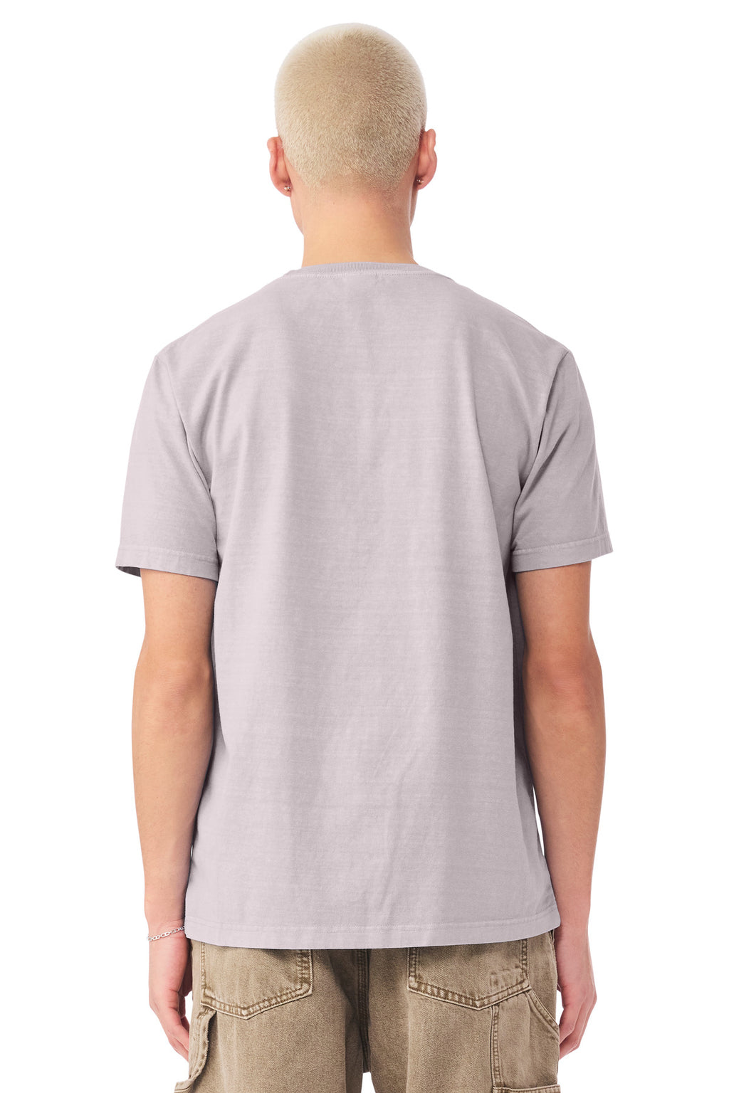 BELLA+CANVAS Unisex Heavyweight Garment-Dyed Tee BC4810GD - Washed Lavender - back