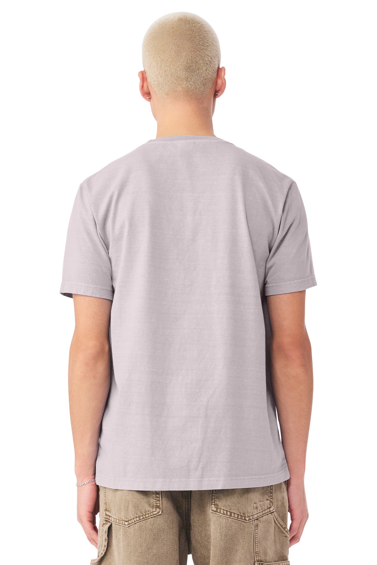 BELLA+CANVAS Unisex Heavyweight Garment-Dyed Tee BC4810GD - Washed Lavender - back