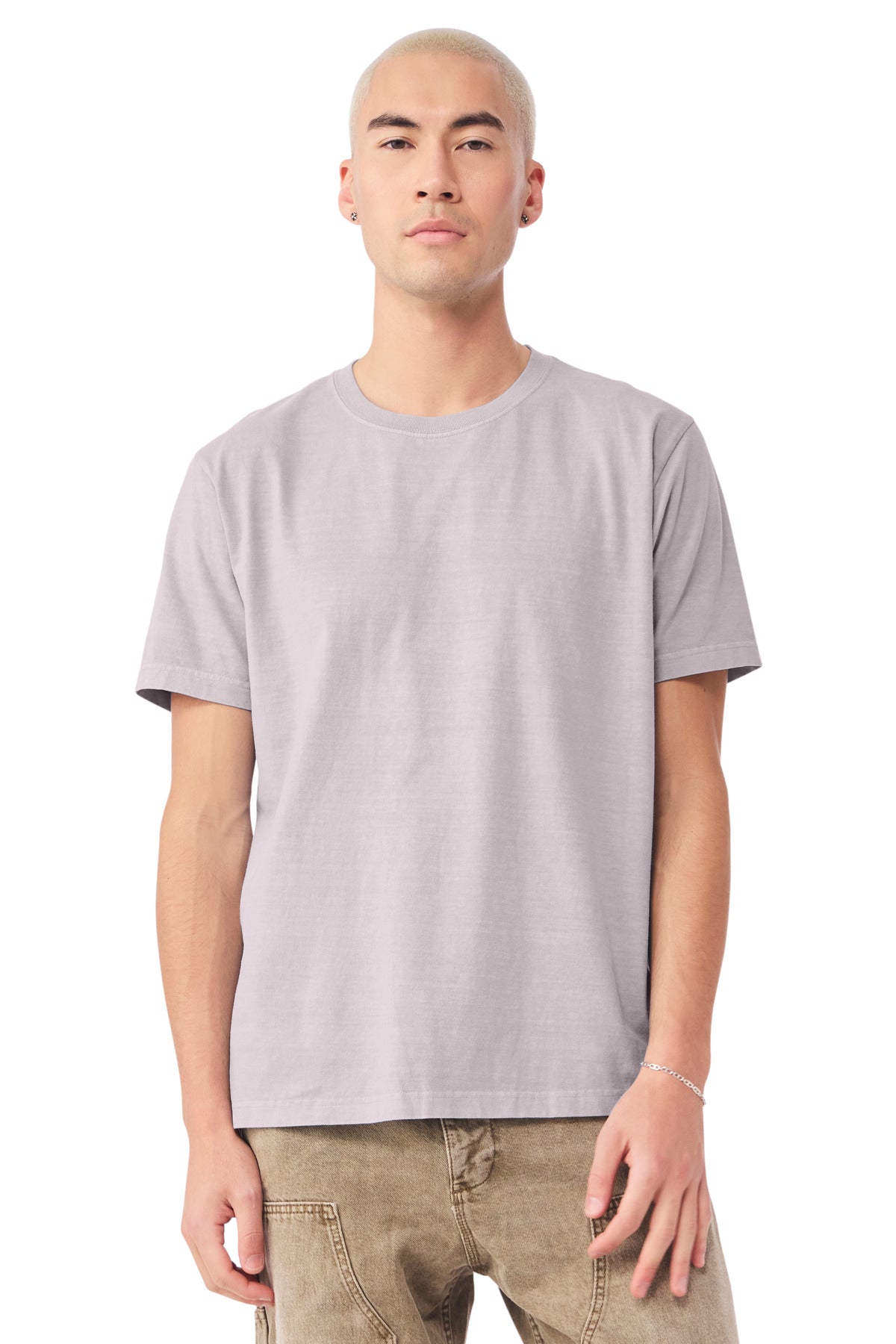 BELLA+CANVAS Unisex Heavyweight Garment-Dyed Tee BC4810GD - Washed Lavender - front