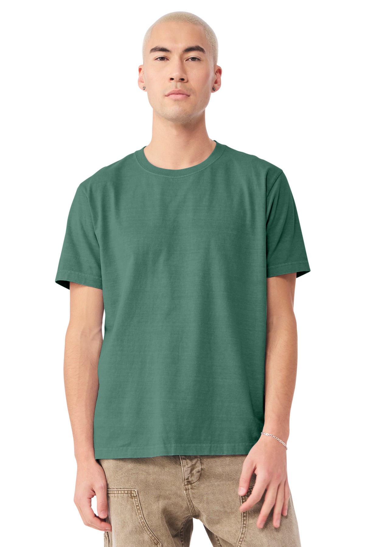 BELLA+CANVAS Unisex Heavyweight Garment-Dyed Tee BC4810GD - Washed Pine - front