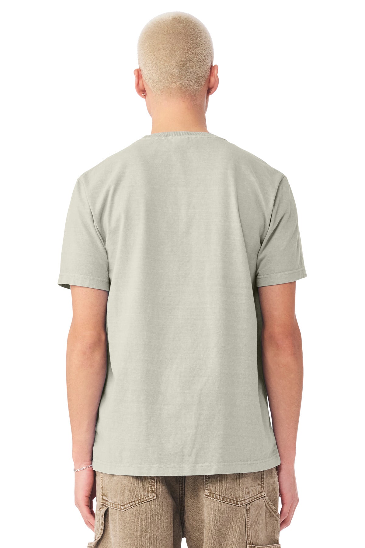 BELLA+CANVAS Unisex Heavyweight Garment-Dyed Tee BC4810GD - Washed Thyme - back