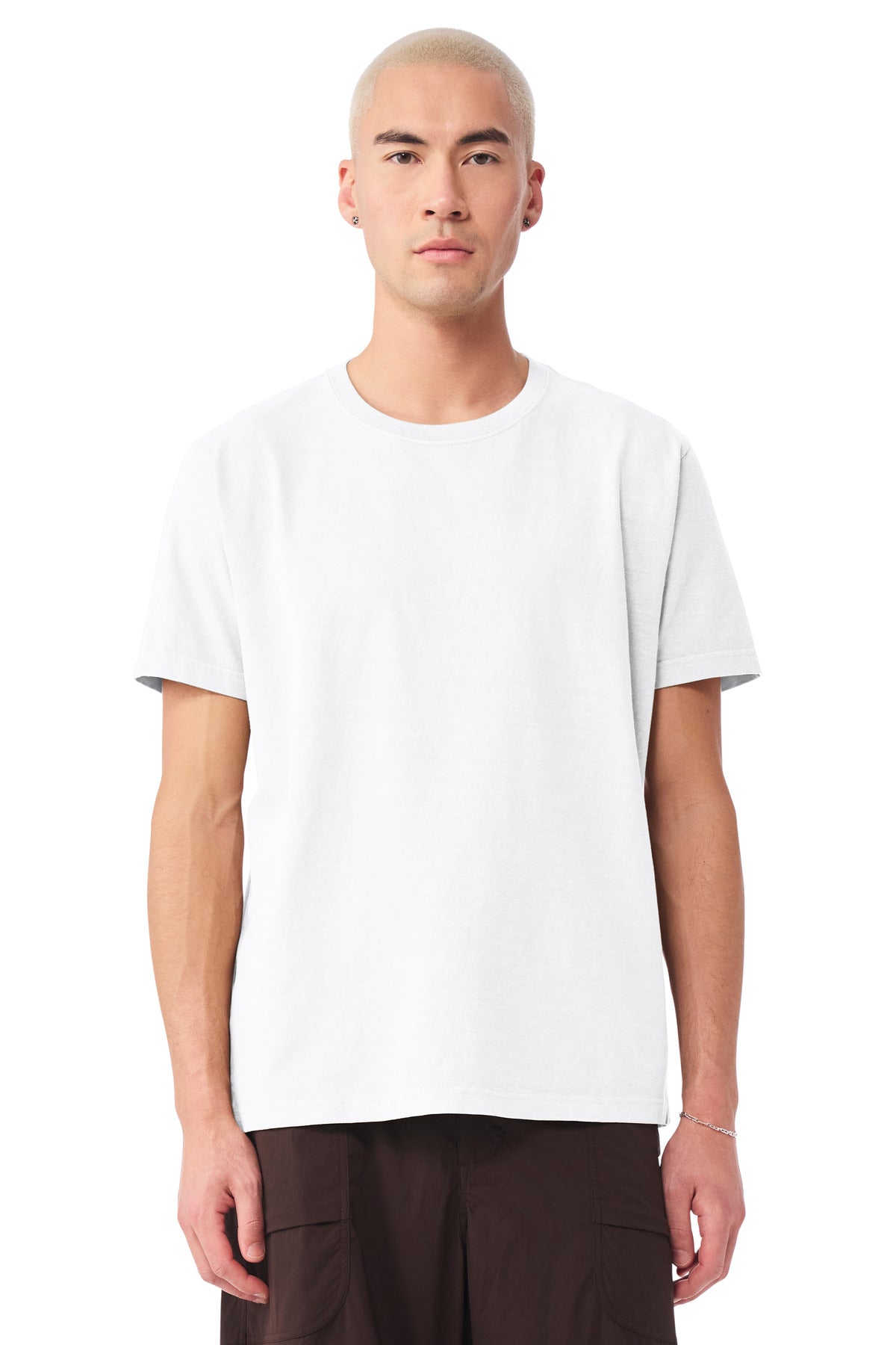 BELLA+CANVAS Unisex Heavyweight Garment-Dyed Tee BC4810GD - White - front