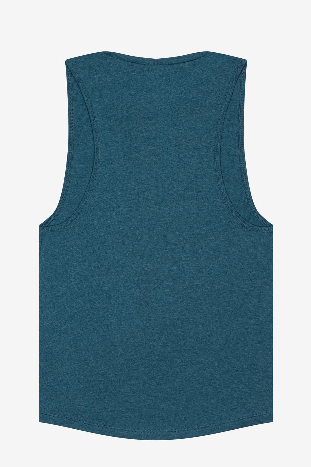 BELLA+CANVAS Women's Jersey Muscle Tank. BC6003 - Heather Deep Teal - back