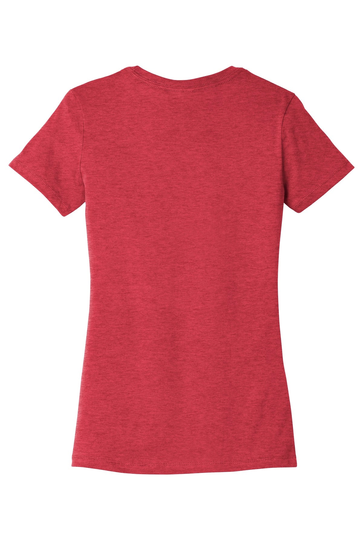 BELLA+CANVAS Women's Slim Fit Tee. BC6004 - Heather Red - back