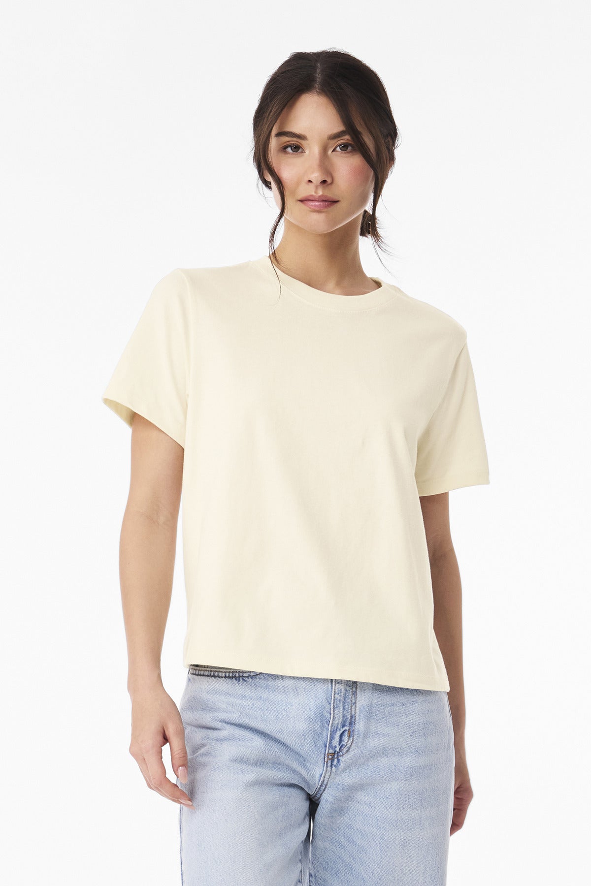 BELLA+CANVAS Women's 6-Ounce Heavyweight Tee BC6110 - Natural - front