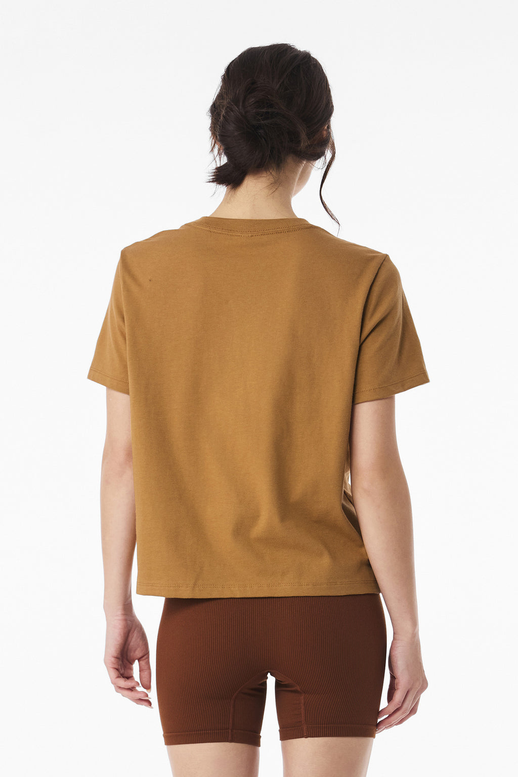 BELLA+CANVAS Women's 6-Ounce Heavyweight Tee BC6110 - Toast - back
