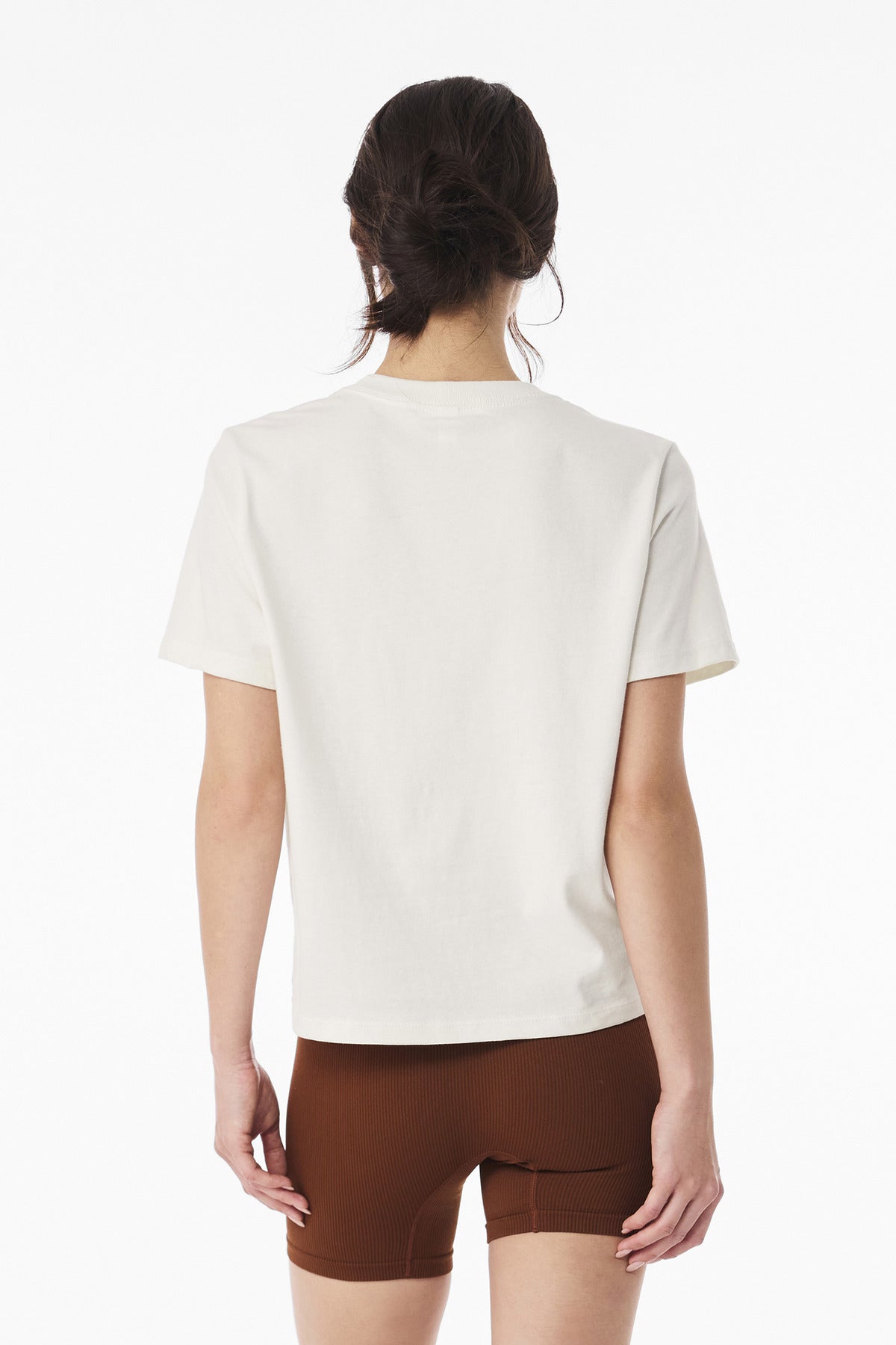 BELLA+CANVAS Women's 6-Ounce Heavyweight Tee BC6110 - Vintage White - back