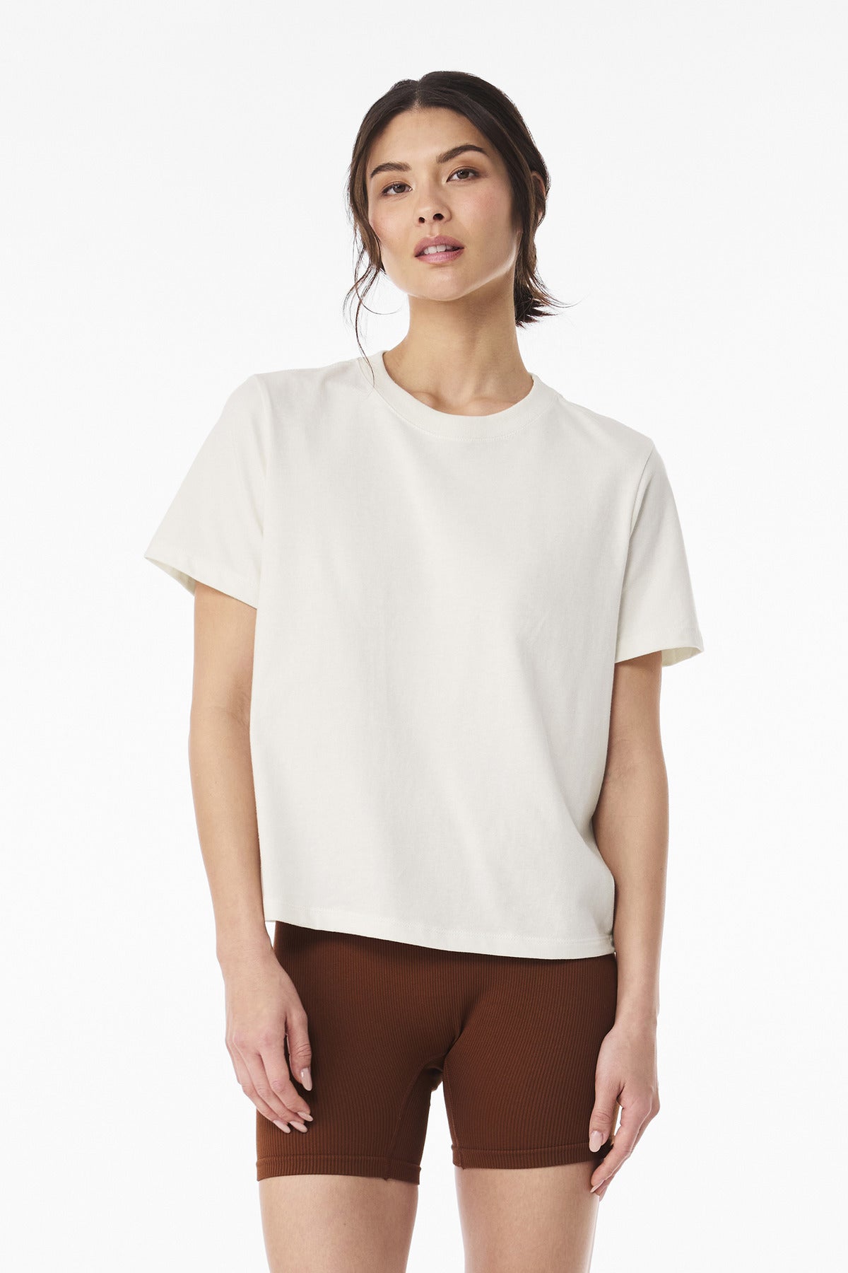 BELLA+CANVAS Women's 6-Ounce Heavyweight Tee BC6110 - Vintage White - front