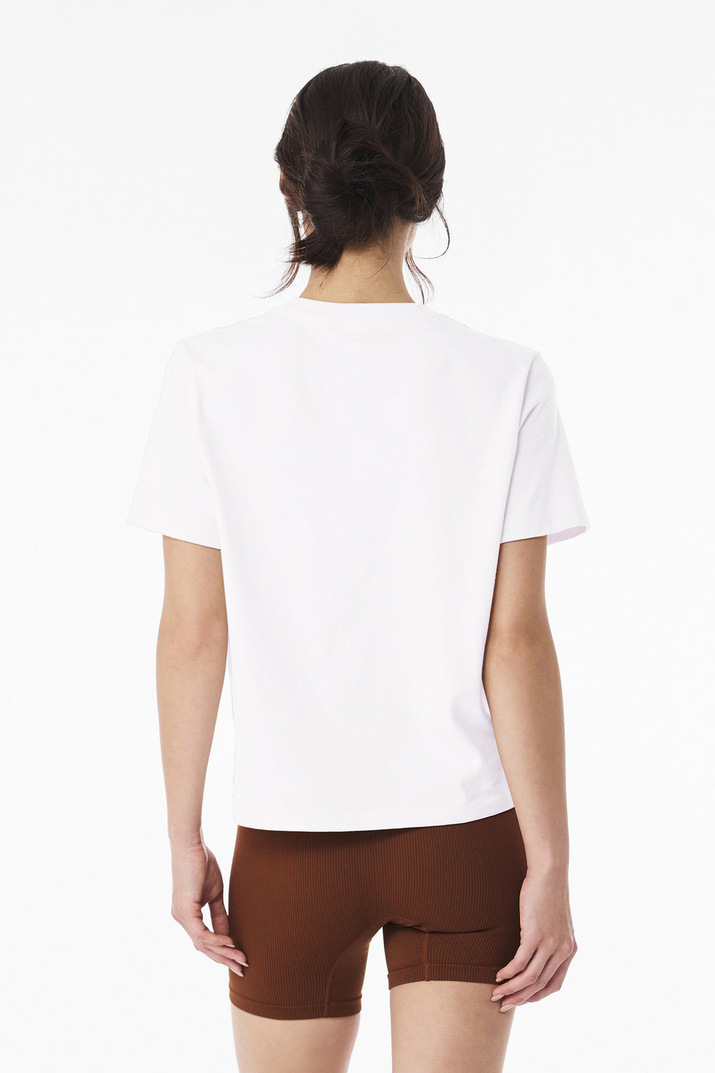 BELLA+CANVAS Women's 6-Ounce Heavyweight Tee BC6110 - White - back
