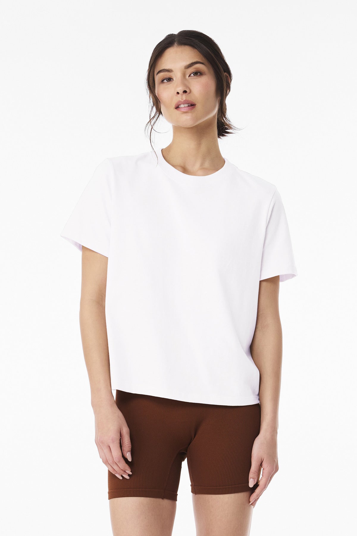 BELLA+CANVAS Women's 6-Ounce Heavyweight Tee BC6110 - White - front