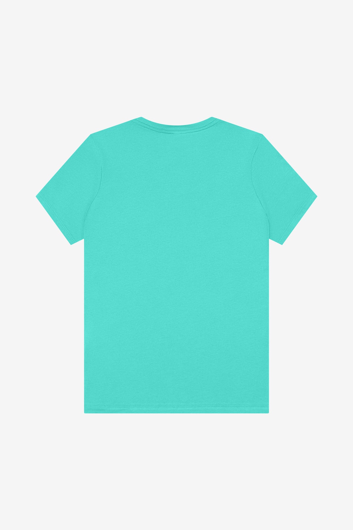BELLA+CANVAS Women's Relaxed Jersey Short Sleeve Tee. BC6400 - Teal - back